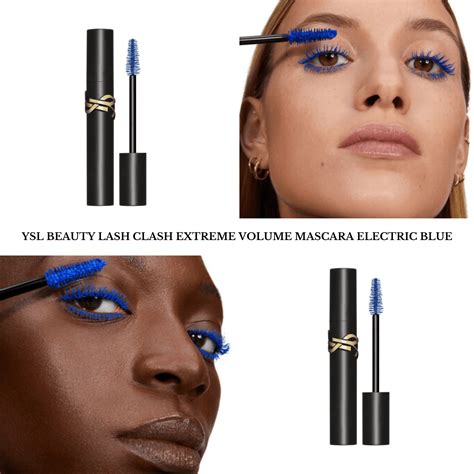 ysl blue waterproof mascara|YSL lash clash waterproof mascara.